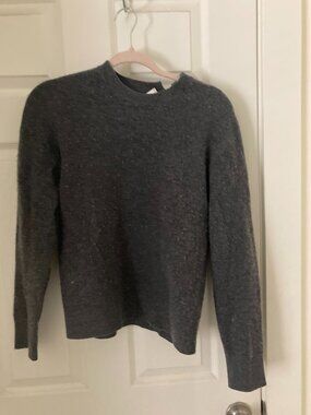 Steven Alan Alpaca Wool Blend Oversized Crewneck Sweater